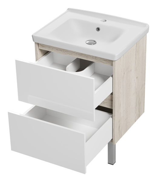 Тумба под раковину Misty Мускат 60 П-Мус01060-0112Я