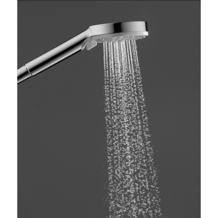 Душевая лейка Hansgrohe Vernis Blend 100 2jet Vario 26270670, черный матовый