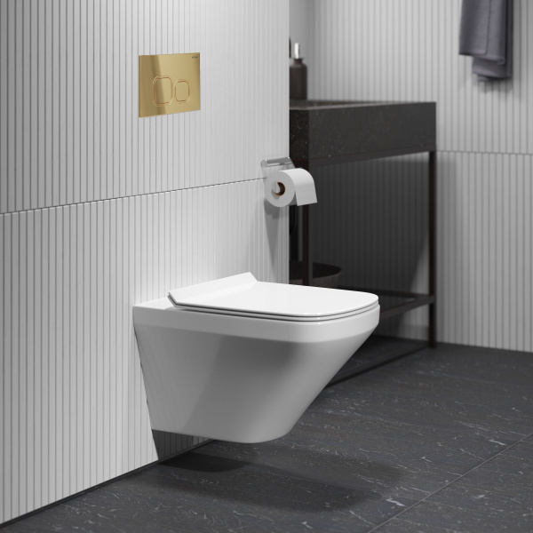 Комплект унитаза с инсталляцией Grossman Cosmo 97.4440S.02.300 с клавишей смыва