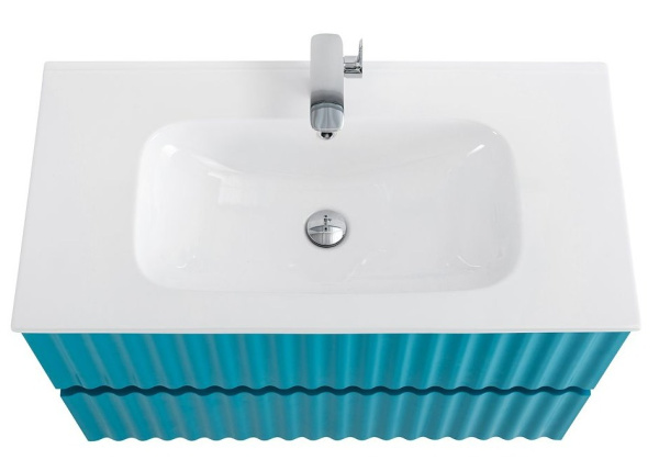 База под раковину Art&Max Еlegant AM-ELEGANT-600-2C-SO-TM-LED Бирюзоый матовый