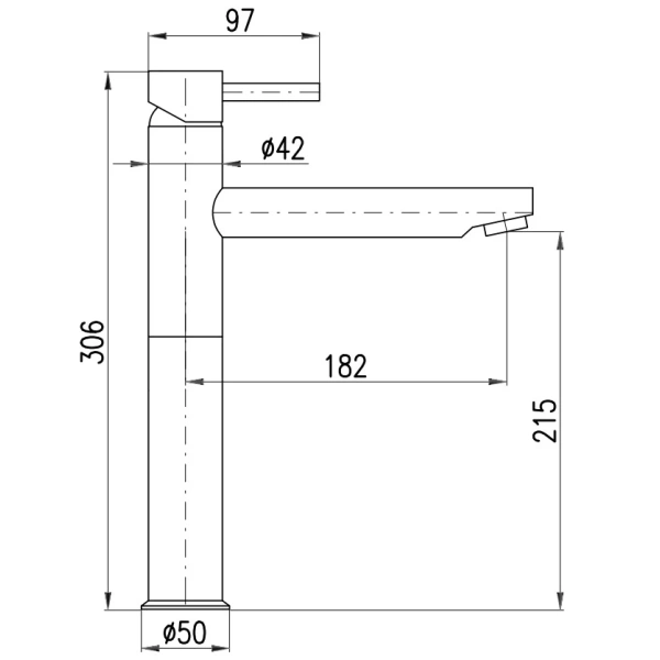 Смеситель для раковины Rav Slezak Seina SE930.5CMAT