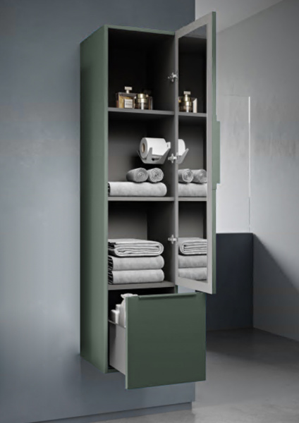 Пенал подвесной Cezares Premium   55505 Verde opaco