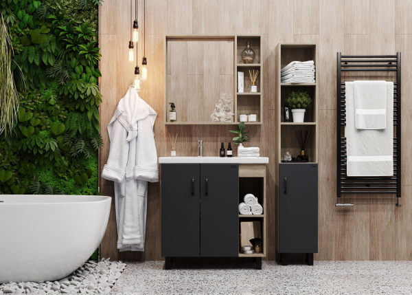 Тумба под раковину напольная Onika Тимбер 80 108046