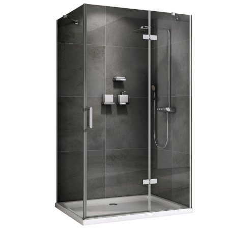 Душевой уголок (100х100) ABBER Zart AG08100-S101 хром