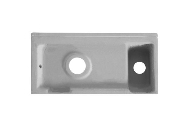 Раковина подвесная (37х18,5) Orange  B05-365W белый глянец