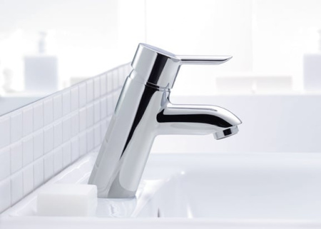 Смеситель для раковины, однорычажный, Focus S, Хром, Hansgrohe, 31701000
