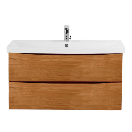 База под раковину подвесная BelBagno MARINO-CER-800-2C-SO-RR-P Rovere Rustico