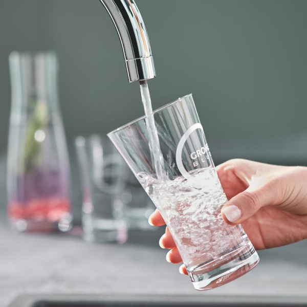 Монокран с фильтром Grohe Blue Pure Mono 30387 000 (30387000) хром Монокран с фильтром Grohe Blue Pure Mono 30387 000 (30387000) хром