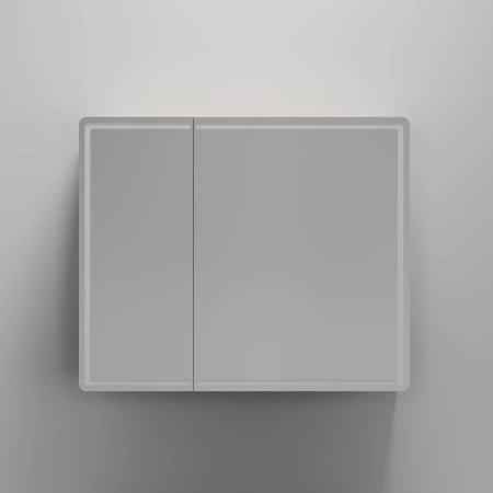 Зеркало-шкаф с подсветкой (89х74) Sancos Mirror MI90EG