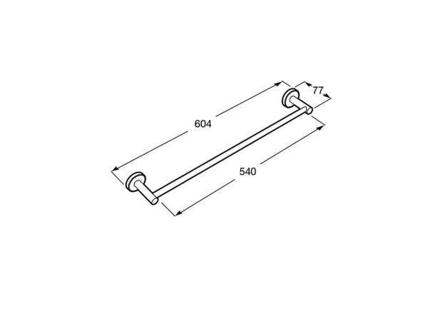 Полотенцедержатель Roca Superinox 817308002