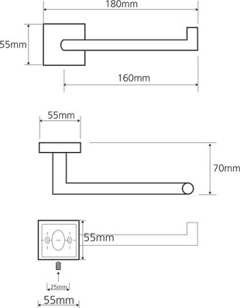 Держатель туалетной бумаги Bemeta BETA 132212032