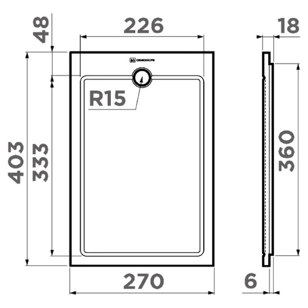 Разделочная доска Omoikiri CB-03-Wood-S 4999008