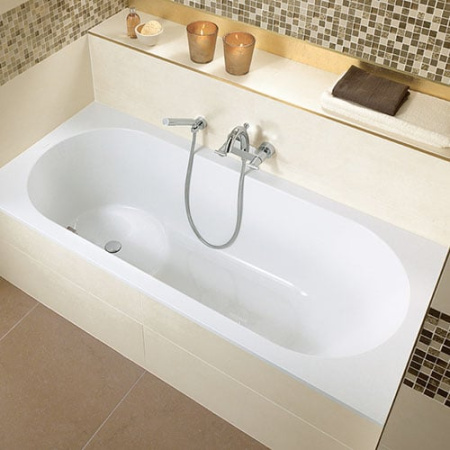 Акриловая ванна с ножками Villeroy&Boch O.novo 170x75 UBA170CAS2V-01+U99740000