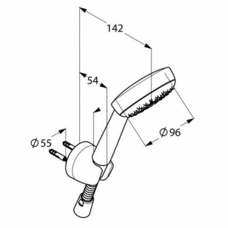 Душевой комплект Kludi Pure&Style 376300565