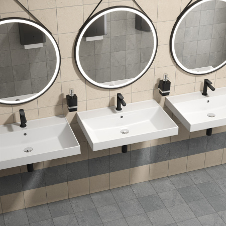 Зеркало (70х70) Kerama Marazzi CONO 70 CO.mi.P.70\BLK