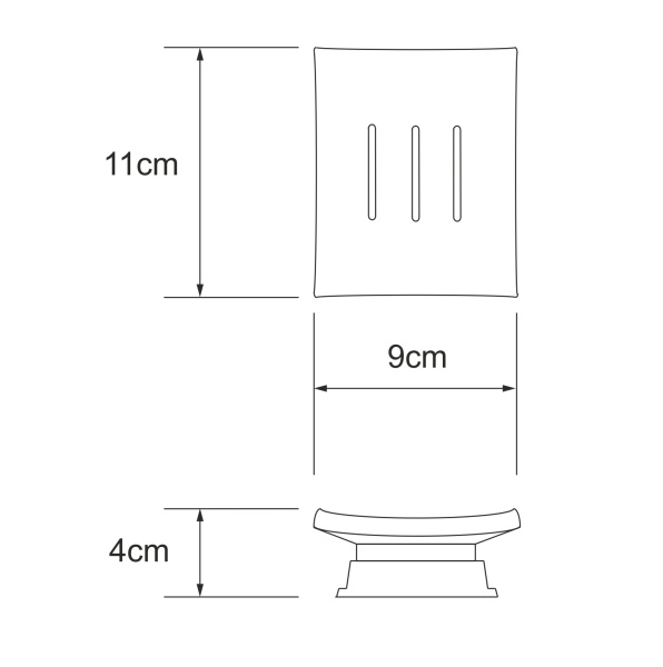 Мыльница WasserKRAFT Amper K-5429