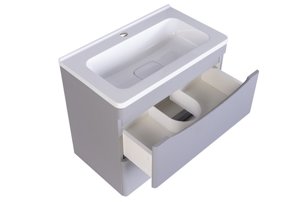 Тумба под раковину напольная Style Line Бергамо СС-00002317 серый