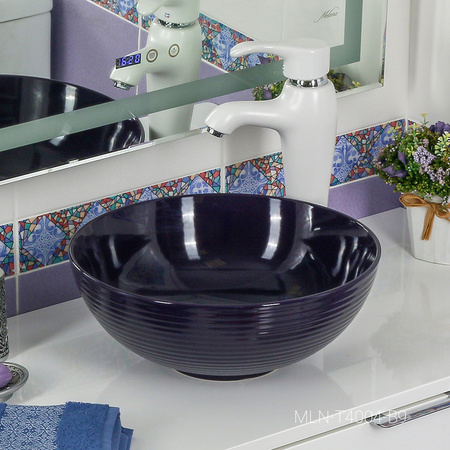 Раковина накладная (38х38) Melana T4004-B9-806