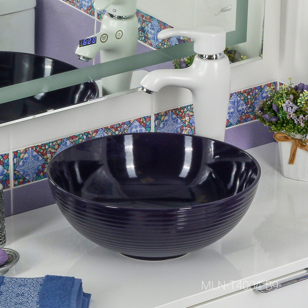 Раковина накладная (38х38) Melana T4004-B9-806