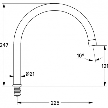 Излив Grohe 16694045