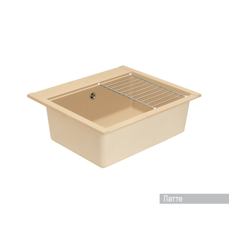 Кухонная мойка Aquaton Делия 60 1A715232LD260 латте