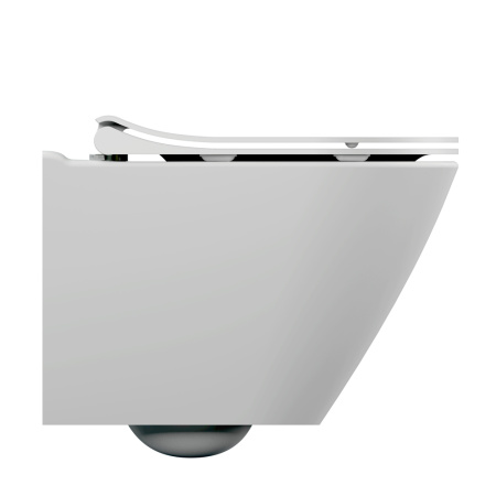 Подвесной унитаз безободковый Cersanit CITY OVAL Clean On DPL EO slim 63114