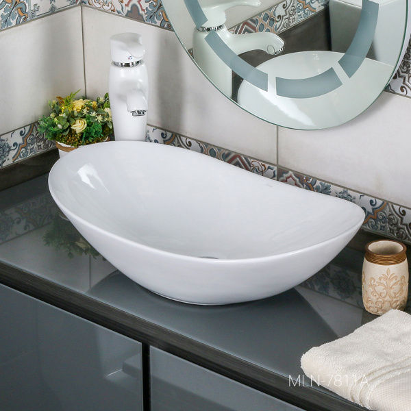 Раковина накладная (60,5х36) Melana 7811A-805