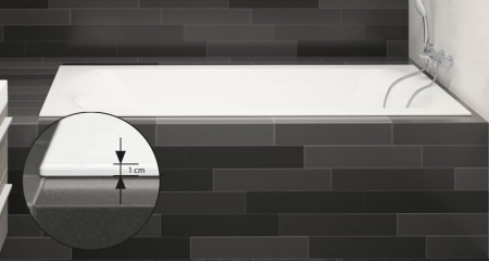 Акриловая ванна с тонким бортом Riho Linares (190x90) B143001005 без гидромассажа