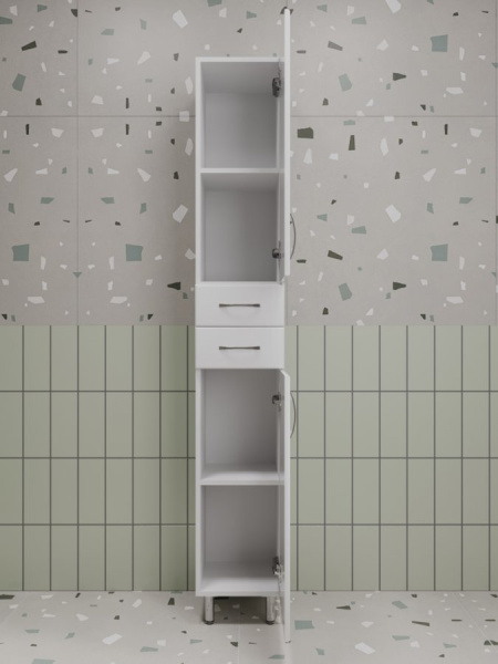 Пенал напольный Style Line Эко Стандарт 30 ЛС-00002329 белый