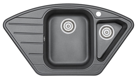 Кухонная мойка (87х49) EMAR EMQ-2890 Оникс