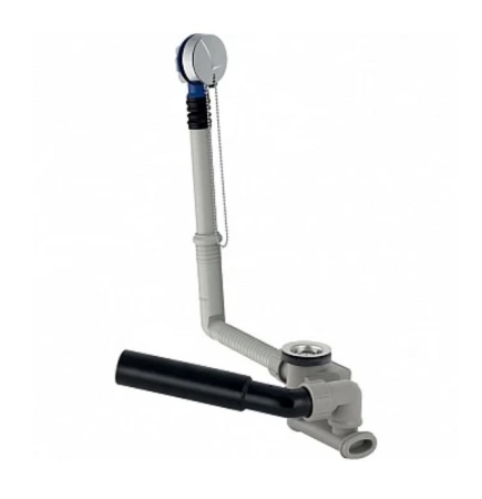 Слив-перелив для ванны с цепочкой Geberit 150.017.00.6 с цепочкой