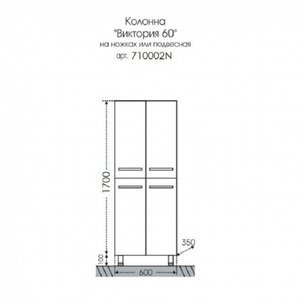 Пенал СанТа Виктория 60 710002N