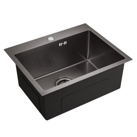 Кухонная мойка (53х43) EMAR EMB-115 PVD Nano Dark