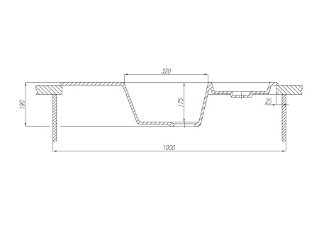 Кухонная мойка Aquaton Лория 1A715032LR210 графит