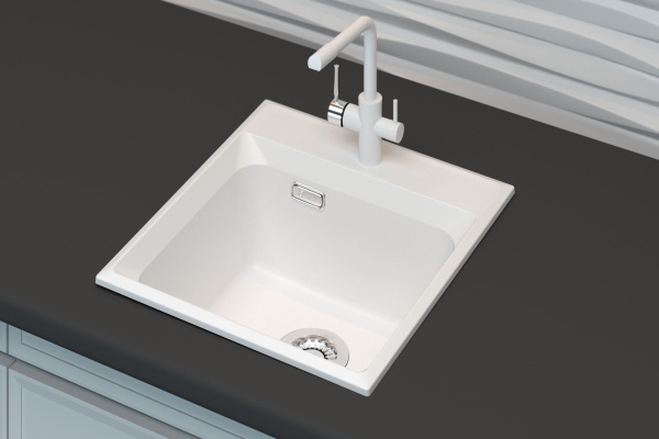 Мойка кухонная Point Мисти 46 белый