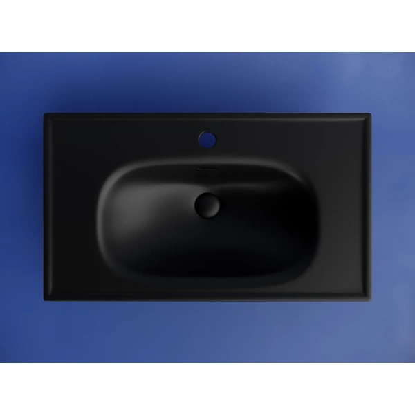 Раковина накладная (80х46) Ceramica Nova Sabo CN13002MB