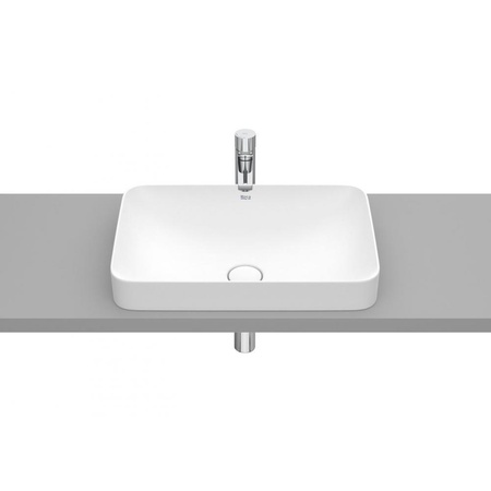 Раковина накладная (55х37) Roca Inspira square 327534620 белый матовый