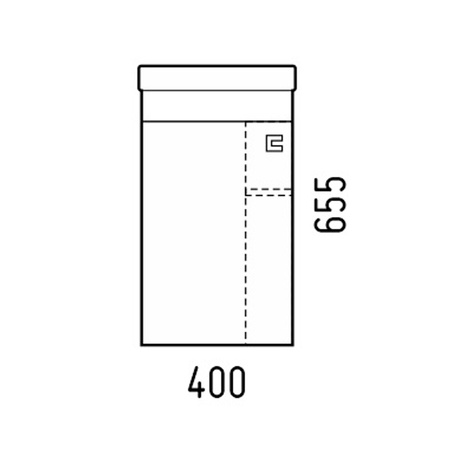 Тумба подвесная Corozo Комо 40 SD-00000317