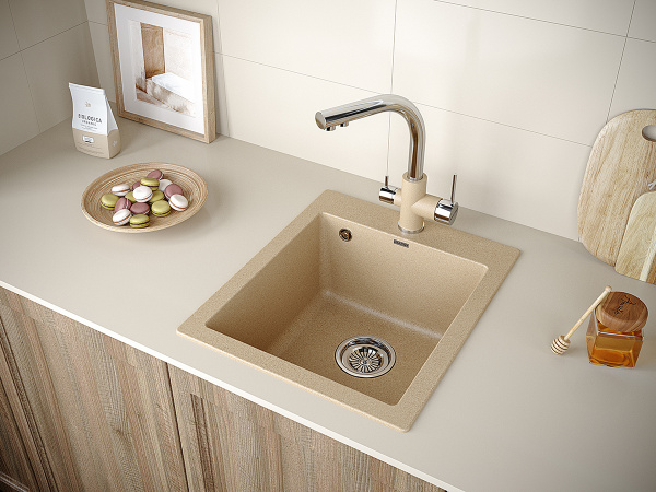 Смеситель для кухни с подключением к фильтру  Paulmark Essen Es213011-QUCR