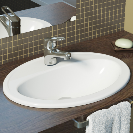 Встраиваемая сверху (56х48)  Melana 308-805