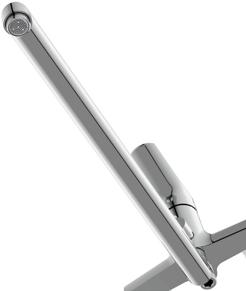 Универсальный смеситель для ванны Cersanit Flavis 64093