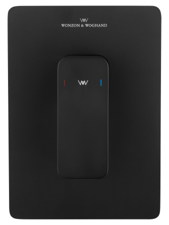 Смеситель для душа встраиваемый WONZON & WOGHAND ARNIE, черный матовый WW-694700-2-MB