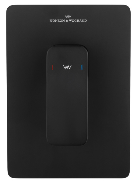 Смеситель для душа встраиваемый WONZON & WOGHAND ARNIE, черный матовый WW-694700-2-MB