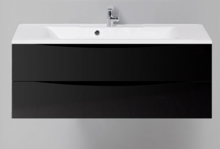 База под раковину подвесная BelBagno MARINO-1200-2C-SO-NL-P Nero Lucido