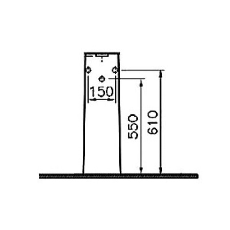 Пьедестал VITRA Form 300  5237B003-0156