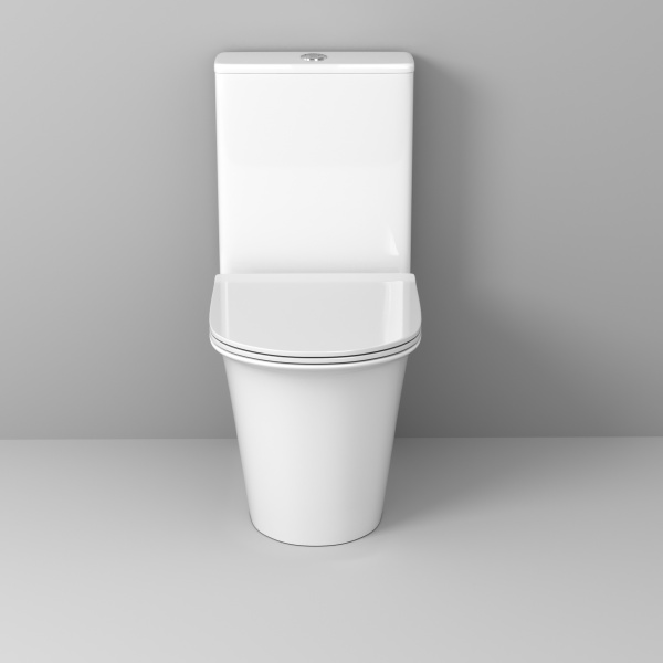 Унитаз напольный безободковый Grossman Galaxy GR-4469S с сиденьем микролифт