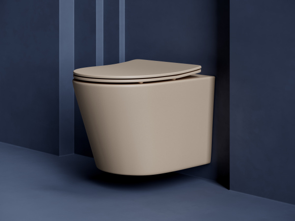 Подвесной унитаз Ceramica Nova Balearica Rimless CN6000MC