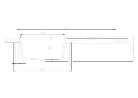 Кухонная мойка Aquaton Верона 1A710032VR250 серый шелк