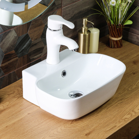 Раковина накладная (41,5х31) Melana 320308-805