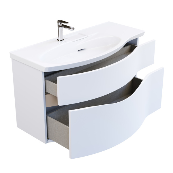 Тумба под раковину Kerama Marazzi Riva 100 RV.100Lh\WHT.M